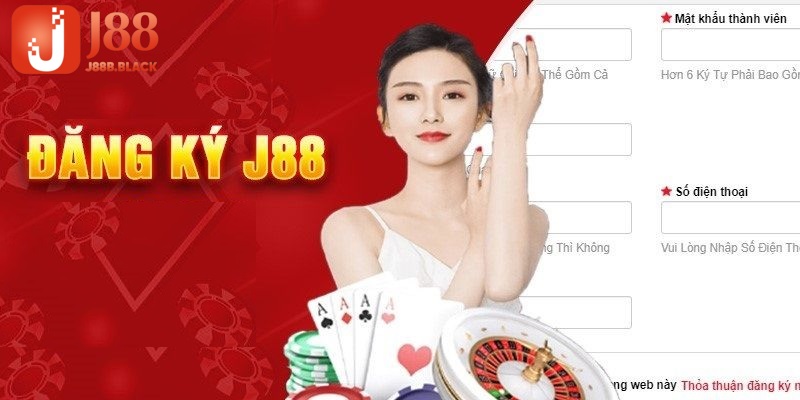 Tần tật các bước đăng ký j88