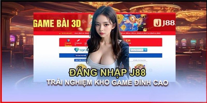 Vài bước thực hiện đăng nhập J88