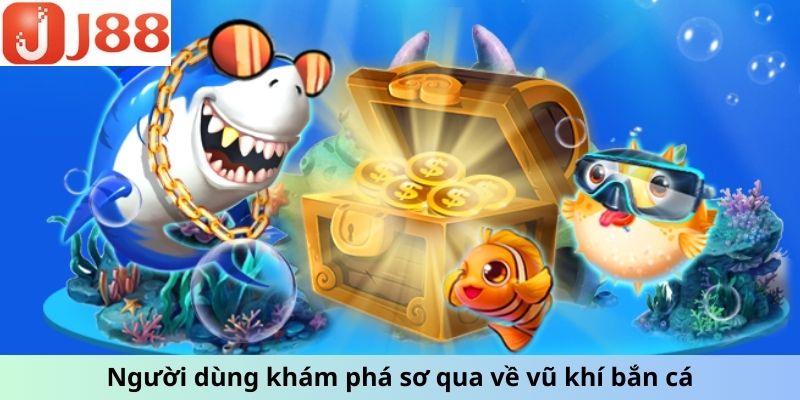 Người dùng khám phá sơ qua về vũ khí bắn cá